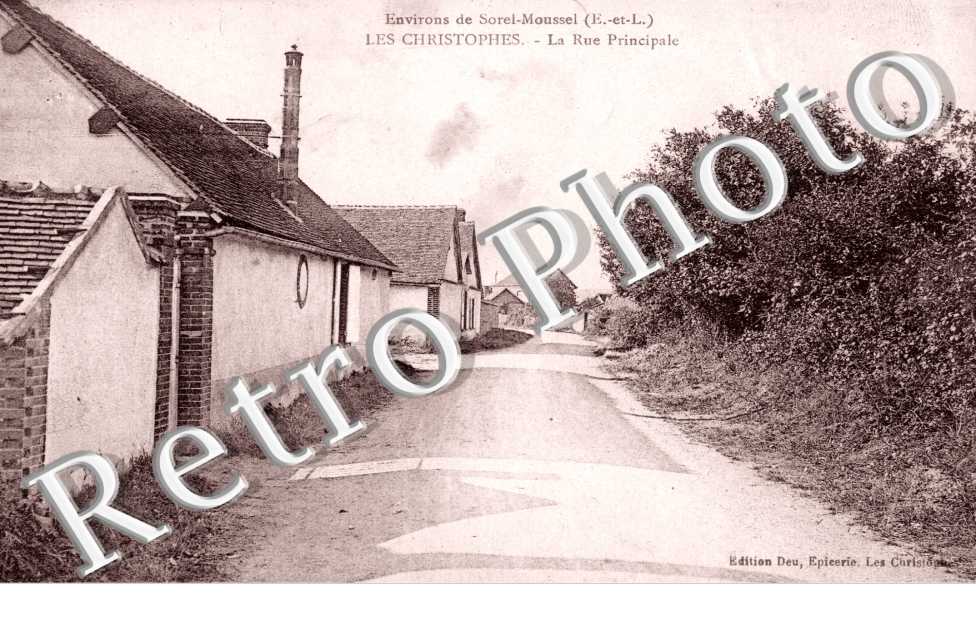 Rue principale - Les Christophes