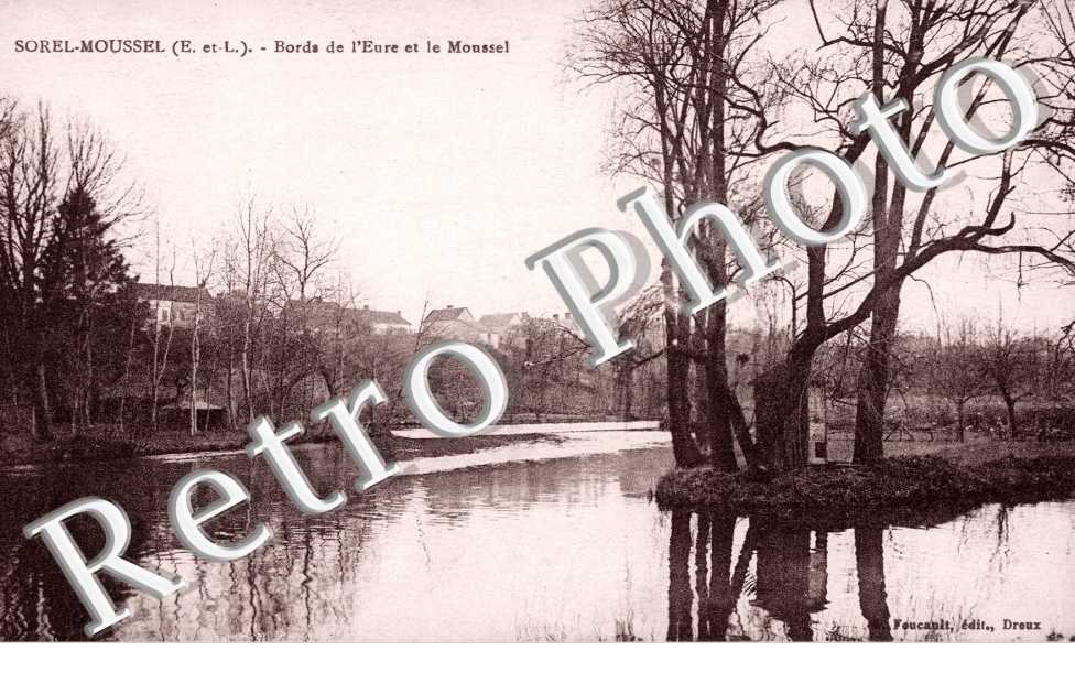 Bords de l'Eure et le Moussel