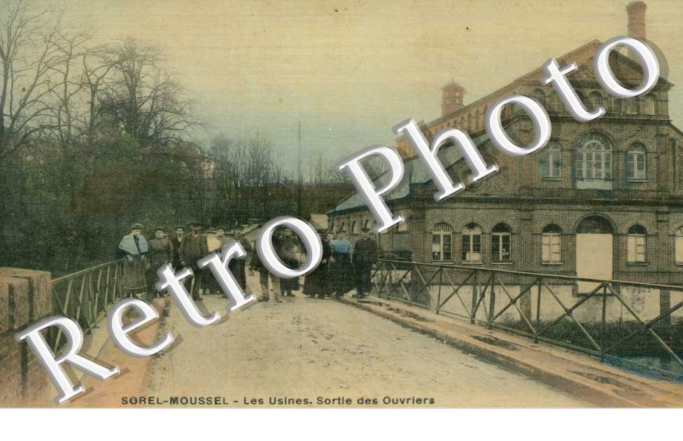 les usines, sortie des ouvriers