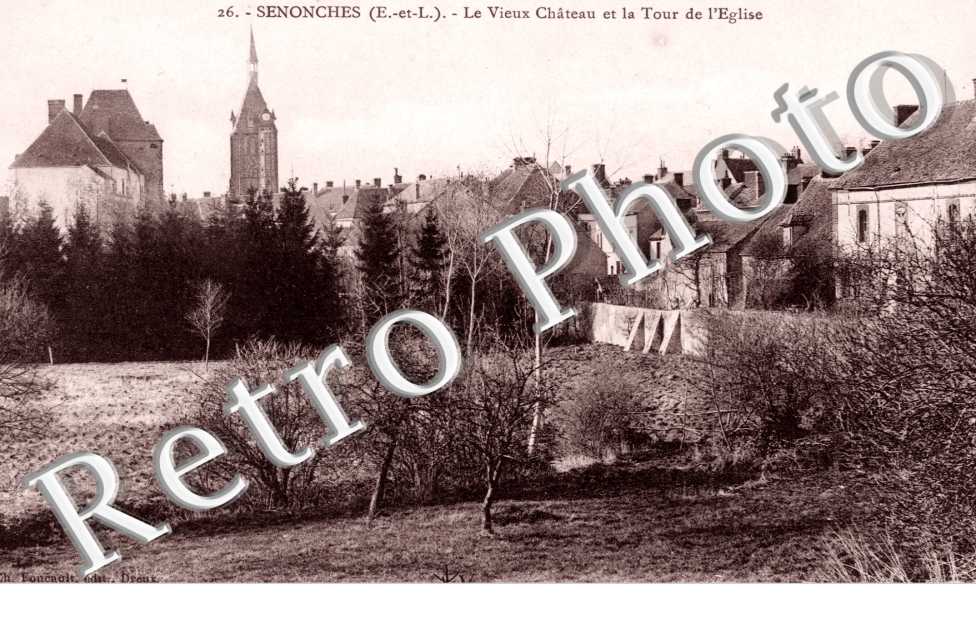 Le Vieux Chateau et Tour de l'Eglise