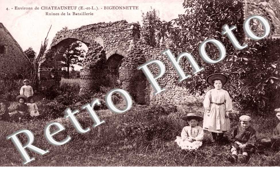 Bigeonnette, ruines de la bataillerie