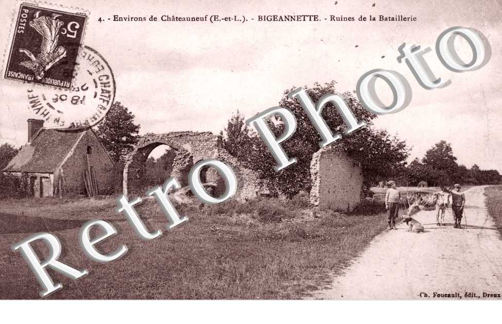 BIGEANNETTE ruines de la Bataillerie