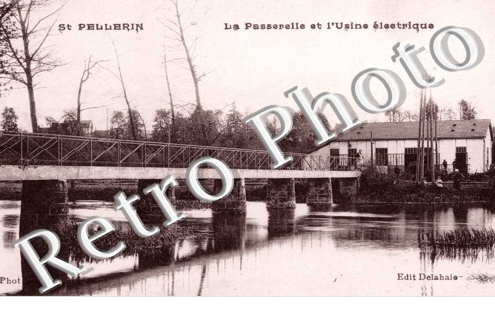 passerelle et l'usine electrique