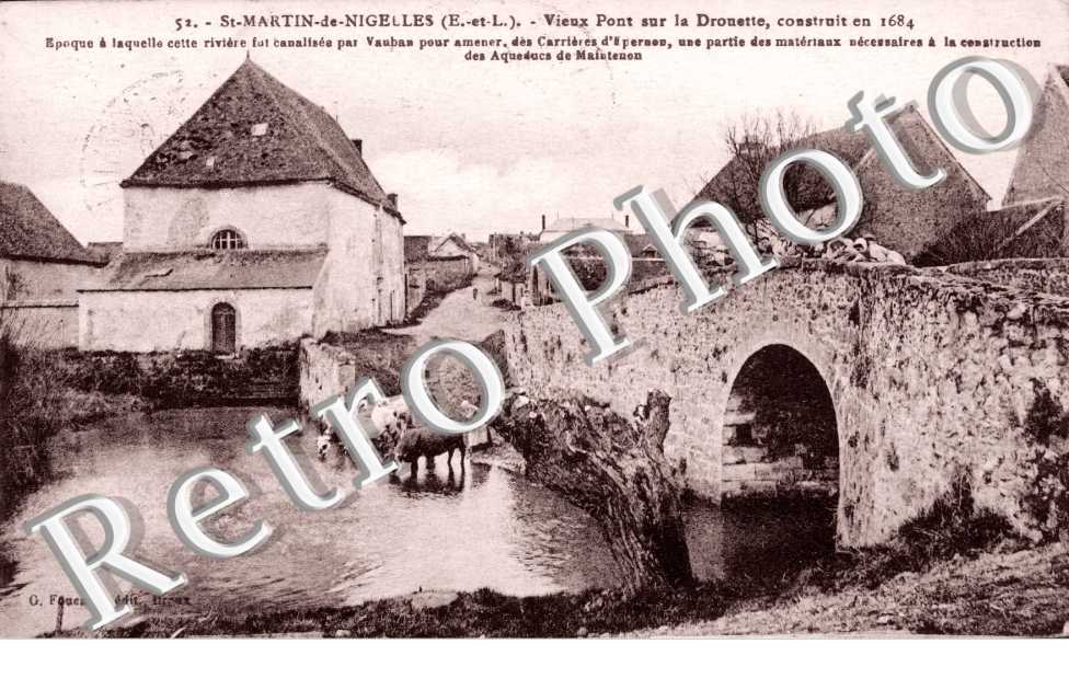 Vieux pont sur la Drouette
