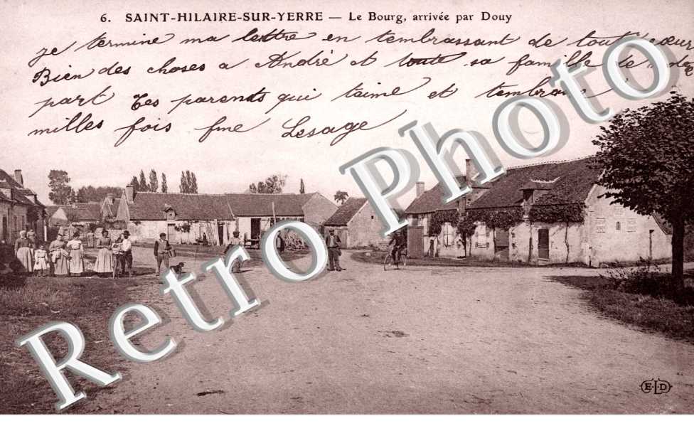 le bourg arrivee par Douy