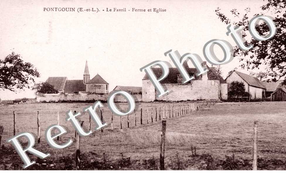 Le Favril- Ferme et Eglise