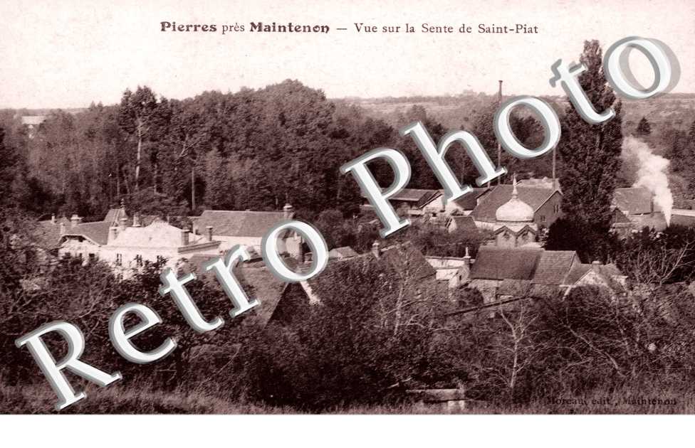Vue sur la Sente de Saint-Piat