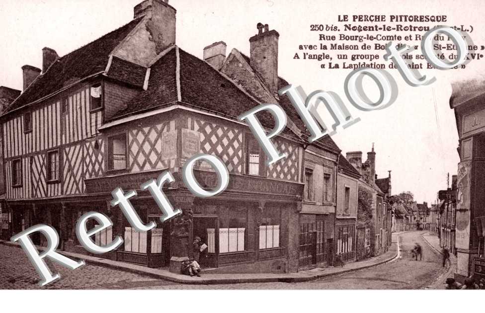Rue Bourg le Comte et rue du Paty
