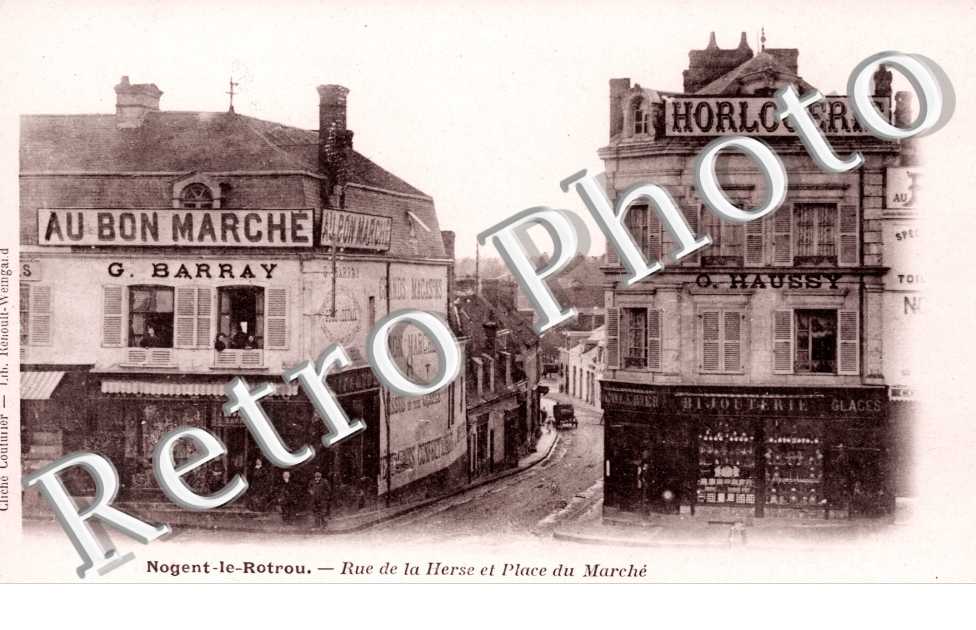 Rue de la Herse et Place du Marche