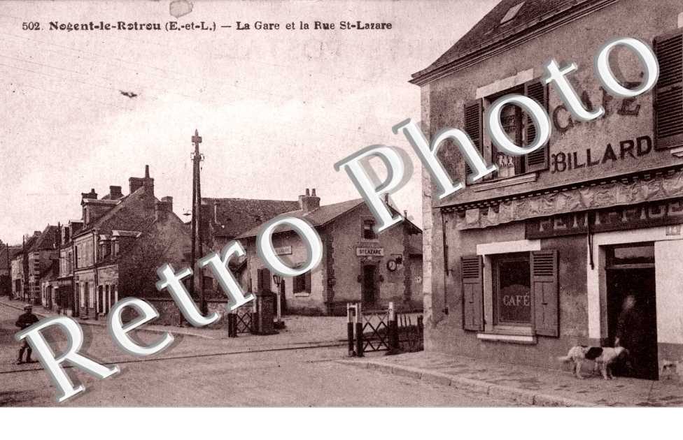 La Gare et la Rue Saint Lazare