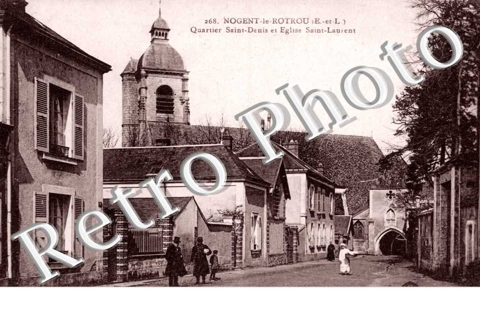Quartier Saint Denis, Eglise Saint Laurent