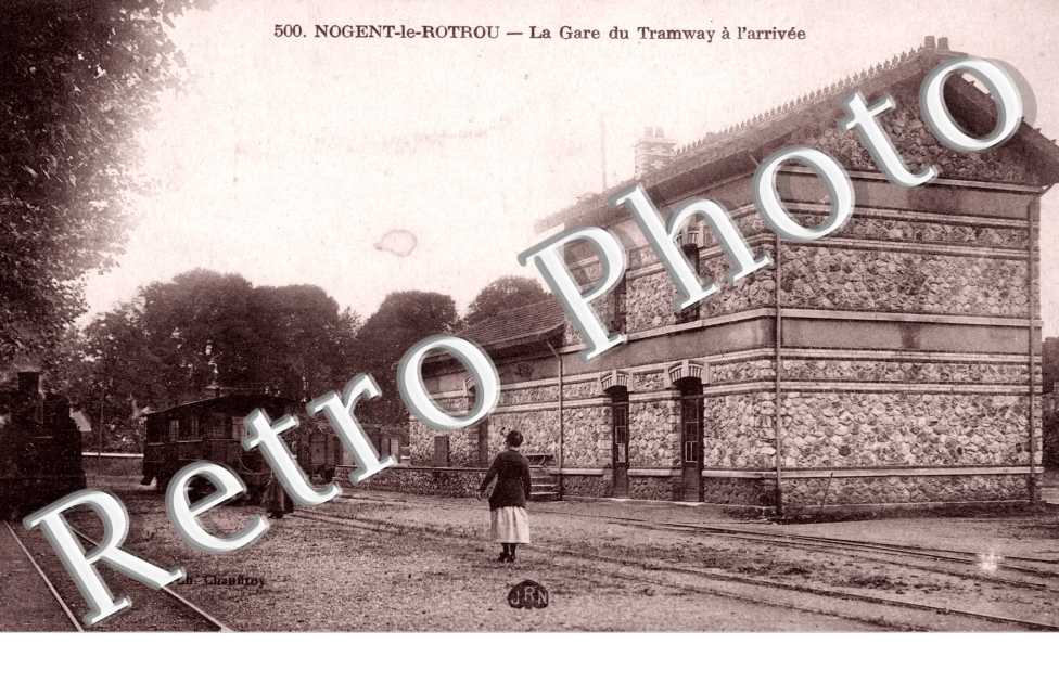 la gare du tramway a l'arrivee