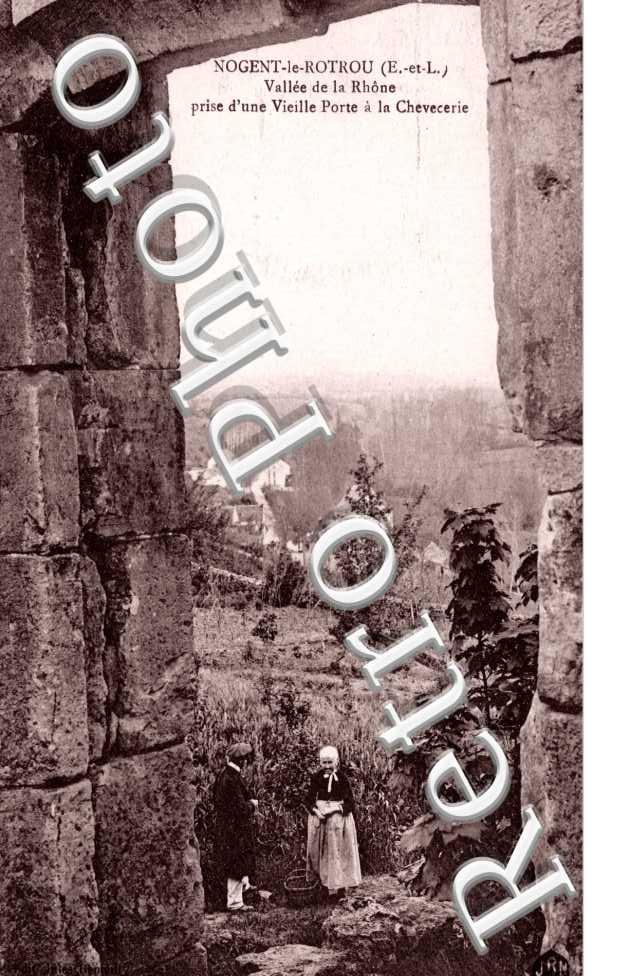Vallee de la Rhone prise du vieille porte