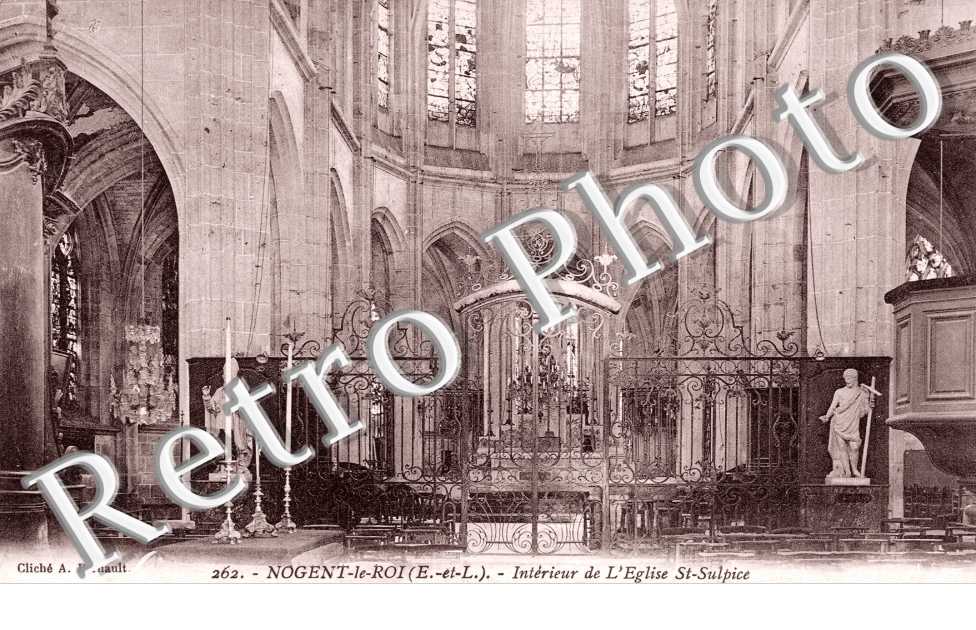 Interieur de l'Eglise St Sulpice