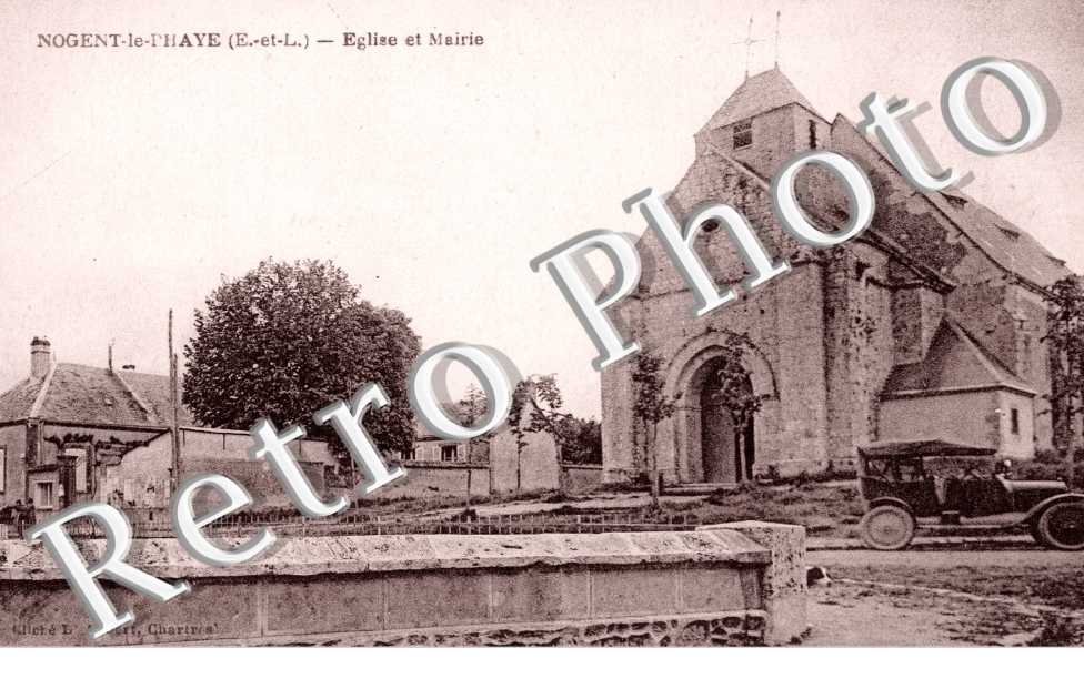 Eglise et mairie