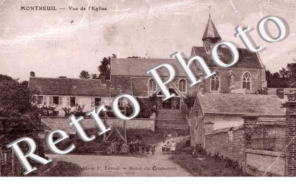 vue de l' eglise