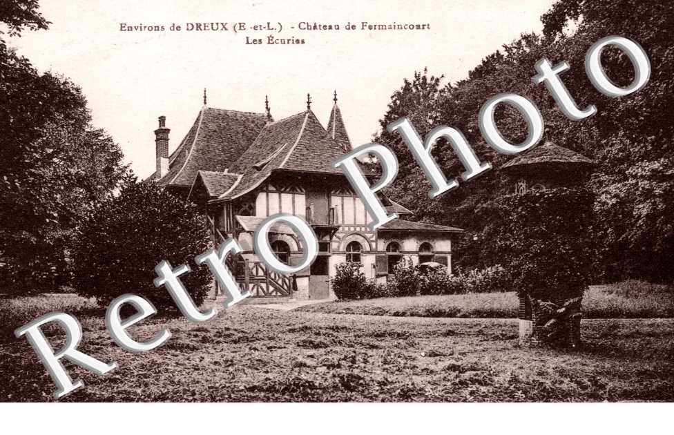 Fermaincourt -       chateau - les ecuries