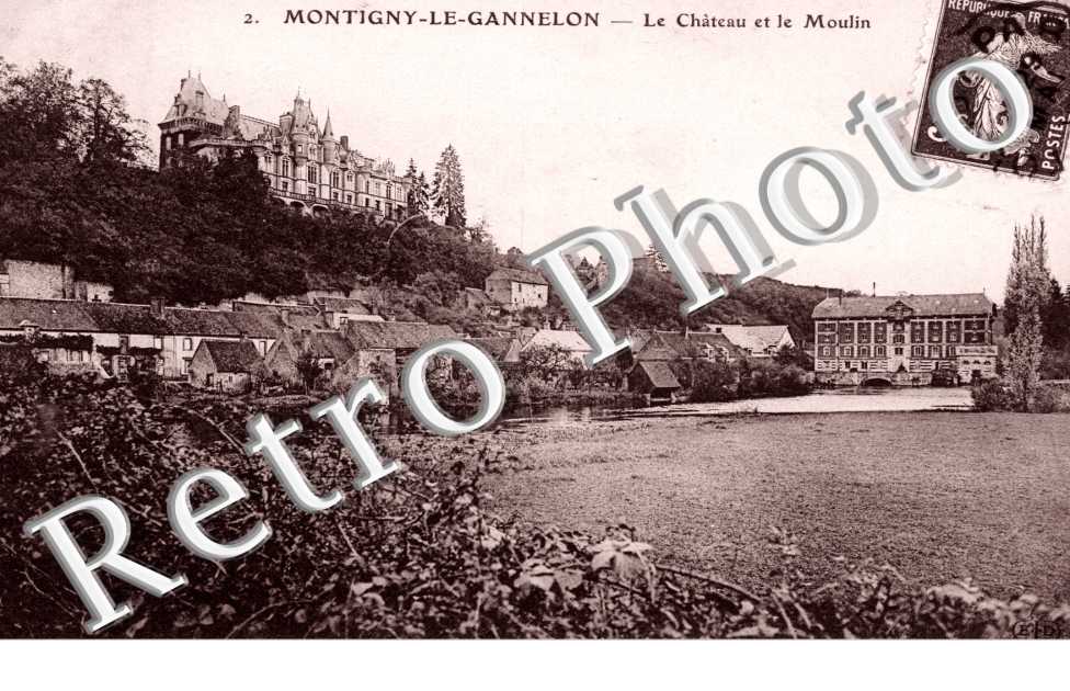 le chateau et le moulin