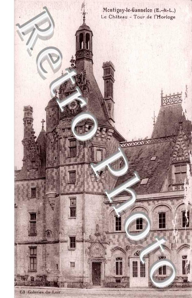 Chateau - tour de l'horloge