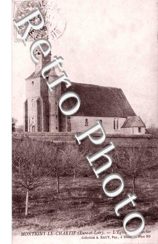 L'eglise et le clocher