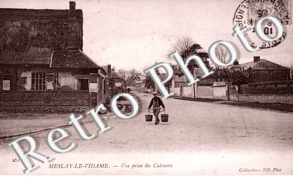 Vue prise du calvaire
