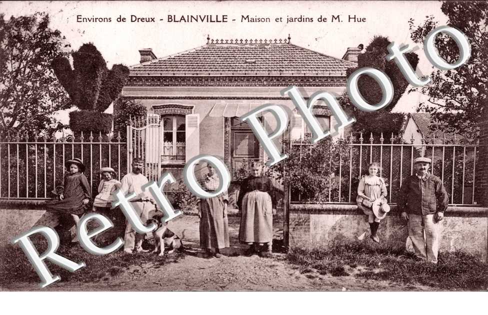 Blainville - maisons et jardin de M. Hue