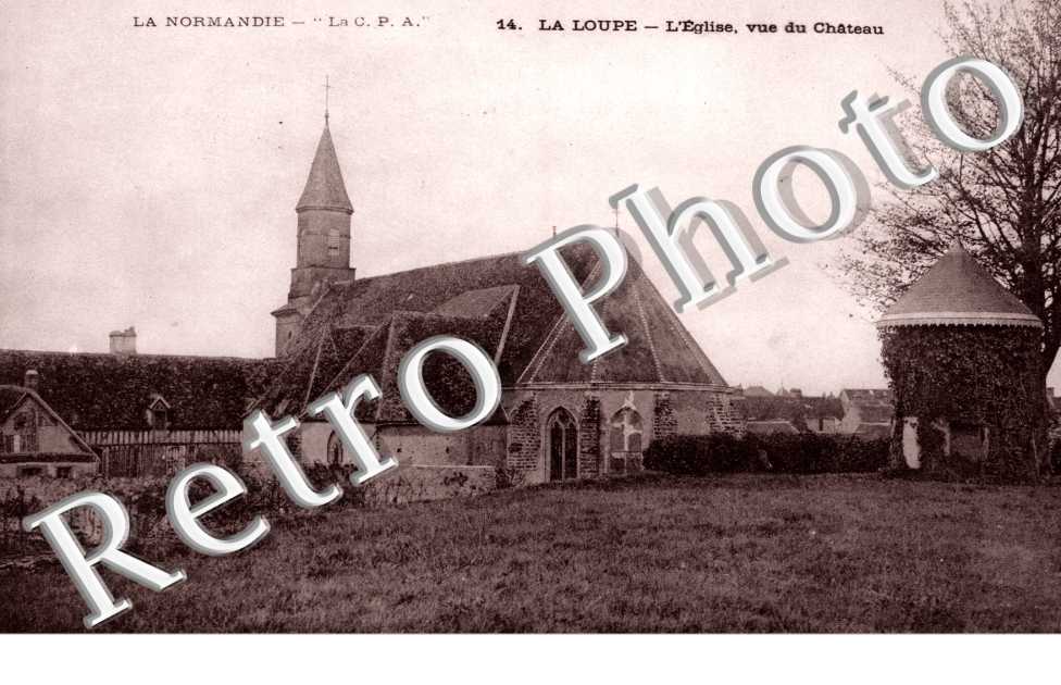 Eglise vue du Chateau