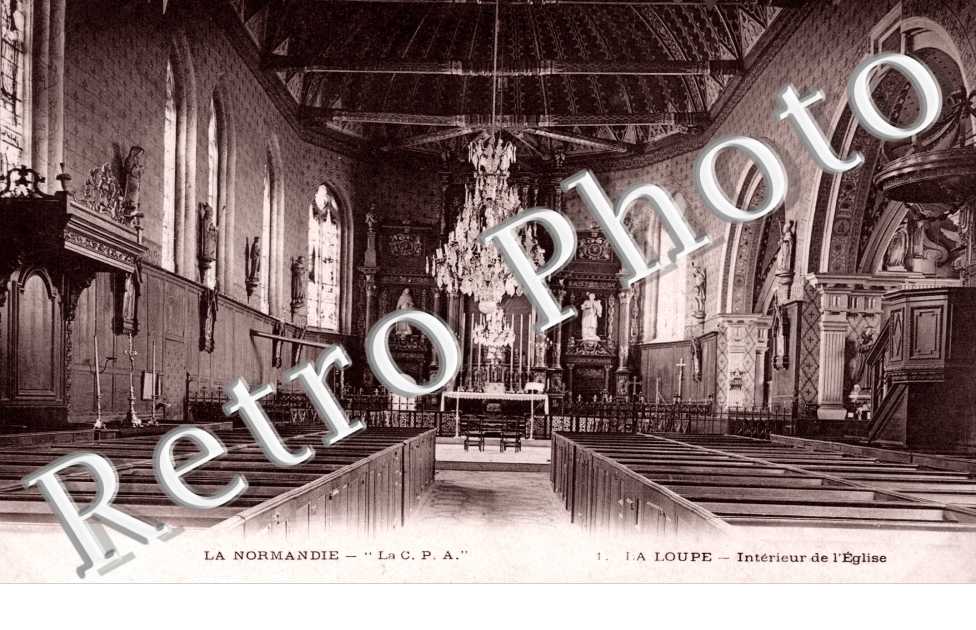 interieur de l'eglise