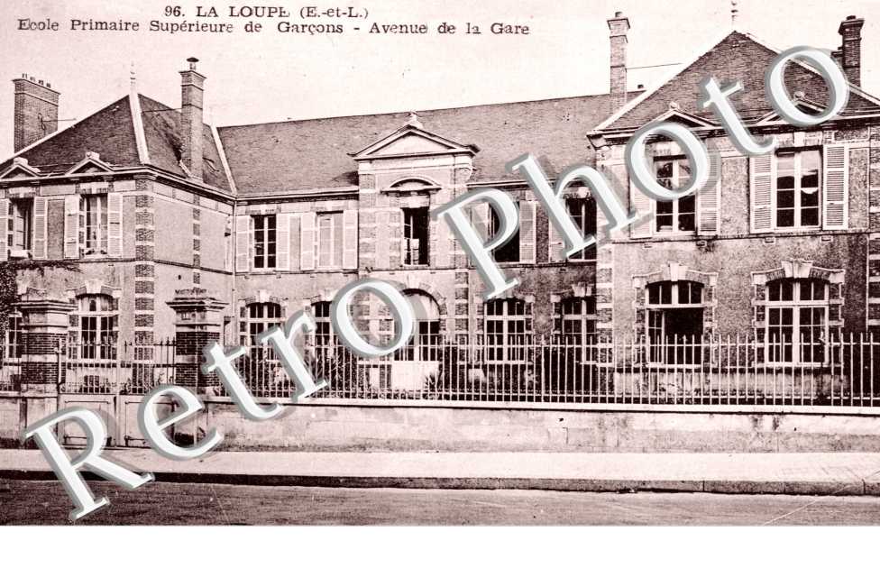 ecole primaire superieure de garcon, avenue de la gare