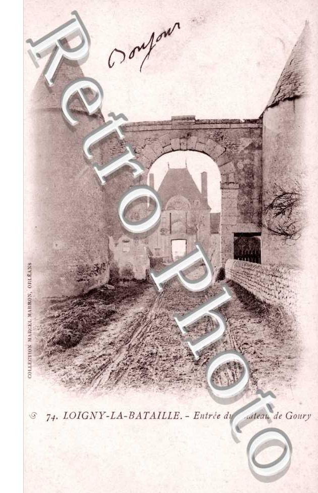entree du chateau de Goury