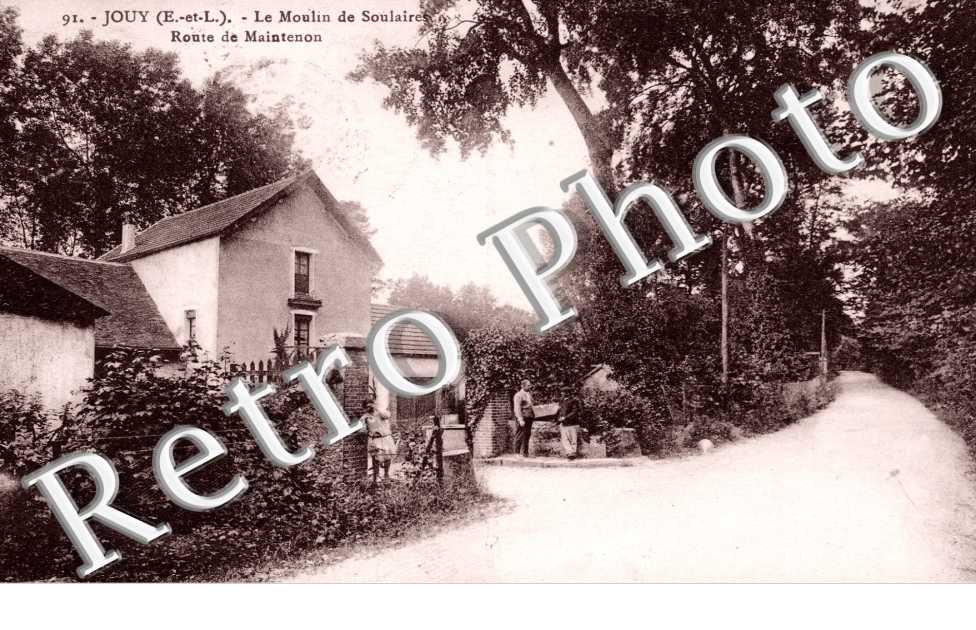 Le Moulin de Soulaires, Route de Maintenon