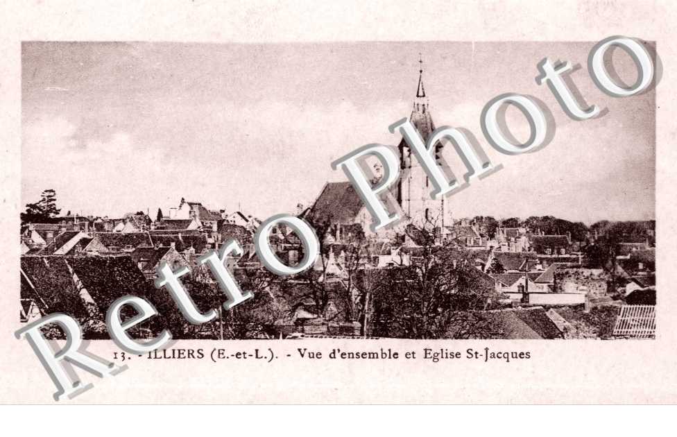 Vue d'ensemble et Eglise Saint Jacques