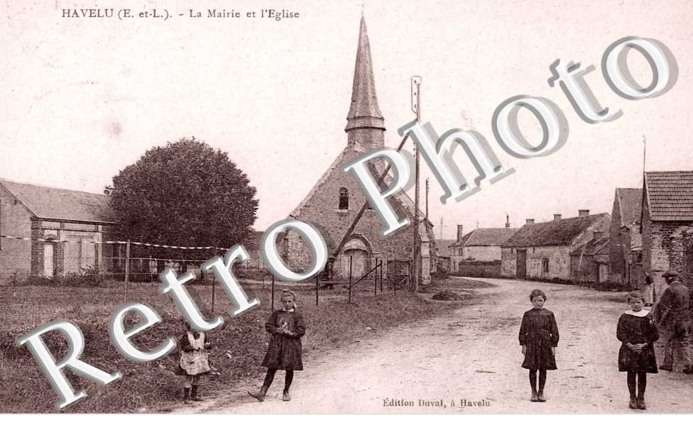 La mairie et l'eglise
