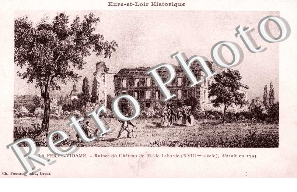 Ruines du Chateau de M. de Laborde