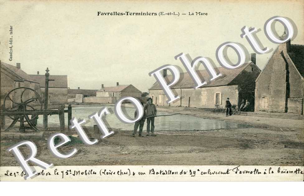 FAVROLLES-TERMINIERS  La Mare