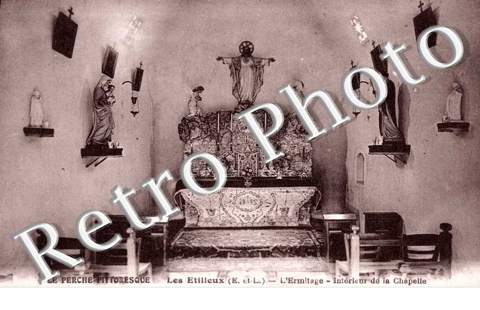 L'ermitage - interieur de la chapelle