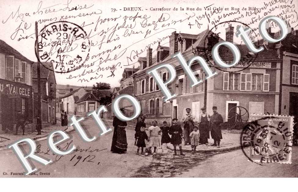 Rue du Val Gele et Rue de Billy