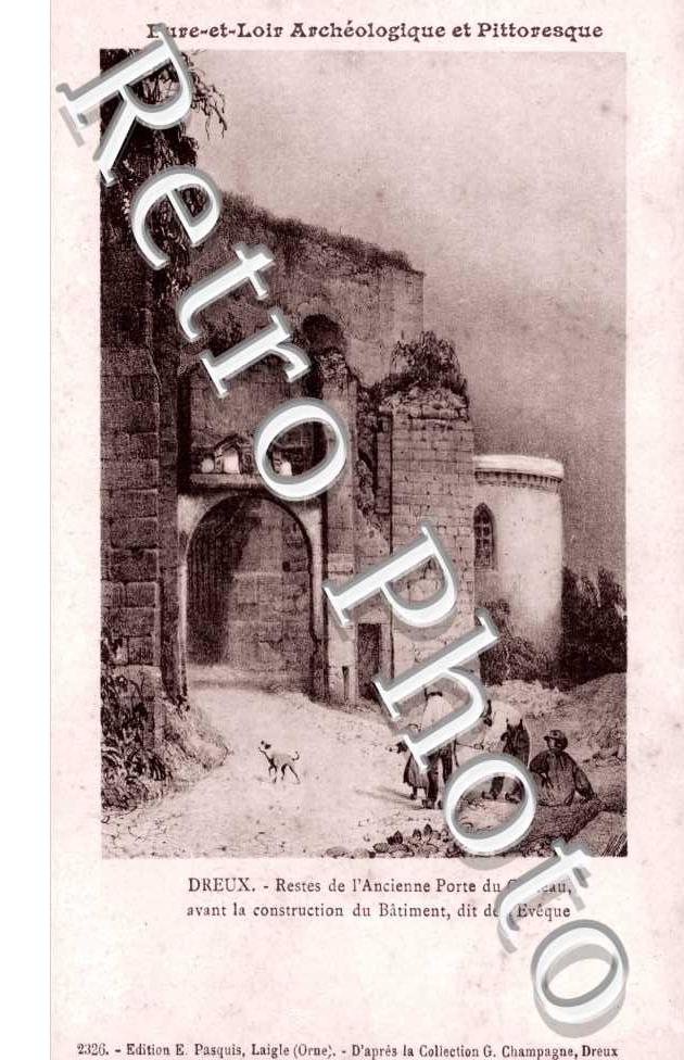 Restes de l'ancienne Porte du Chateau