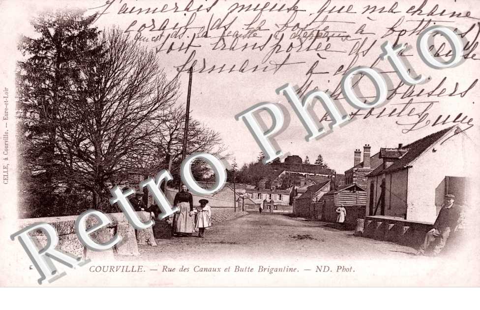 Rue des Caneaux et butte Brigantine