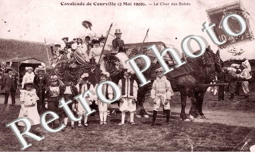 Cavalcade, 2 mai 1909, le Char des Bebes