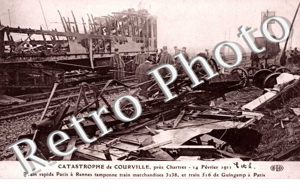 Catastrophe du train le 14 fevrier 1911