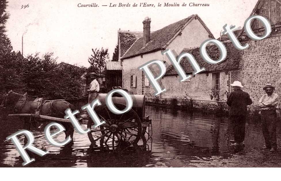 Bords de l'Eure - moulin de Charreau
