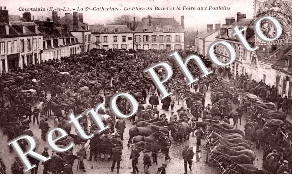 la Ste catherine, la place du ballet et la foire aux poulains