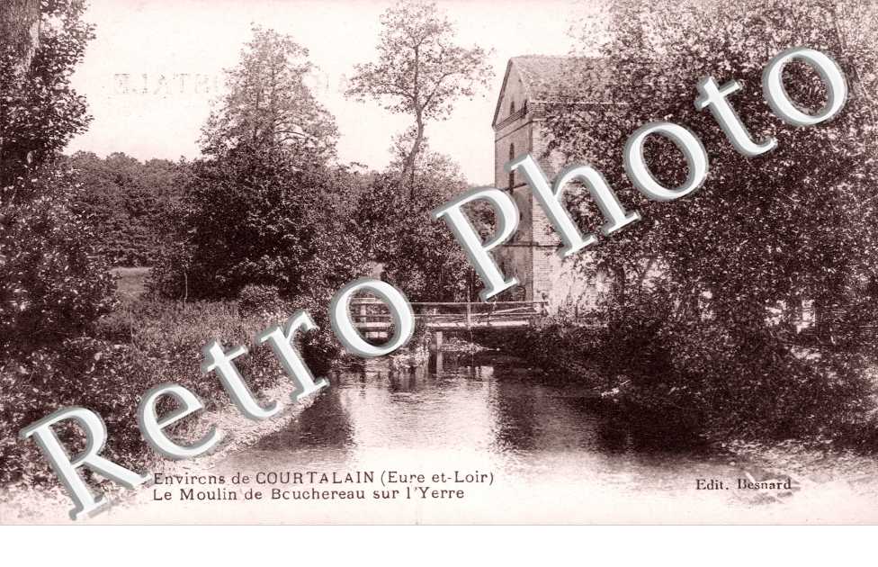 Moulin de Bouchereau sur l'Yerre