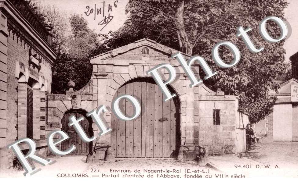 Portail d'entree de l'abbaye