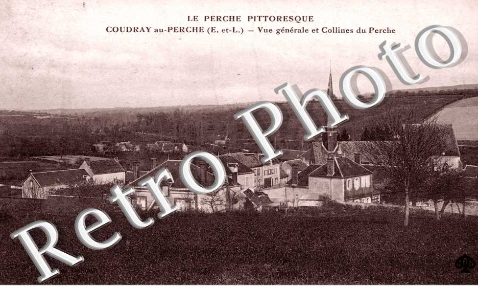Vue generale et collines du Perche