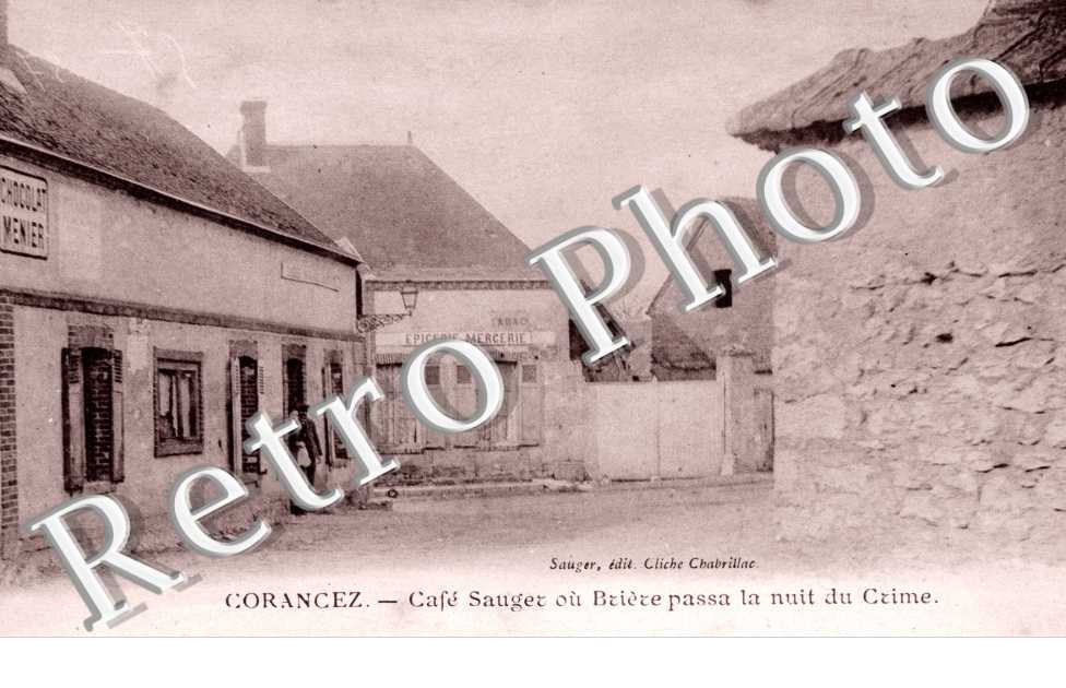 Cafe Sauger ou Briere passa la nuit du crime