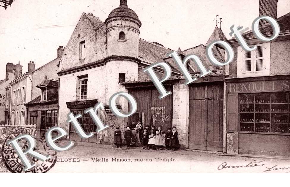 Vieille maison - rue du temple