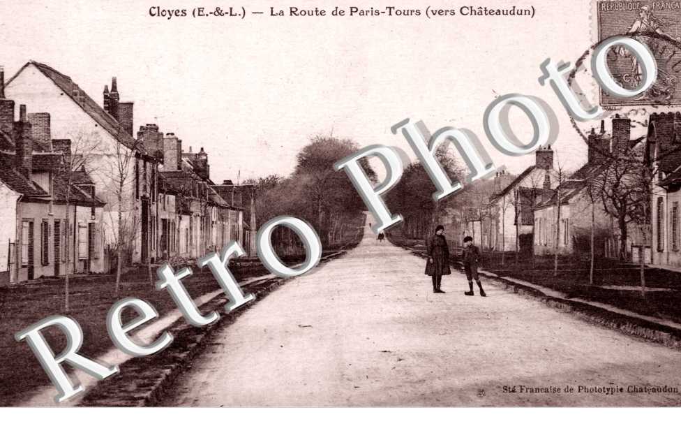 La route de Paris-Tours
