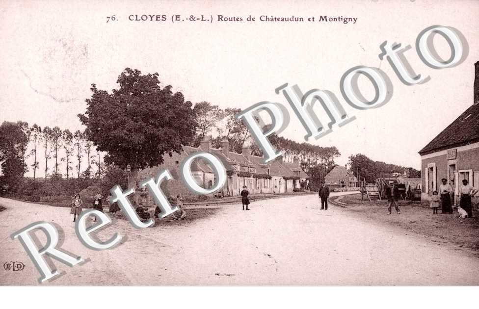 Route de Chateaudun et Montigny